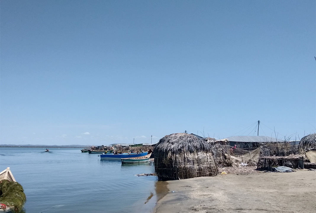 Fishing in Lake Turkana